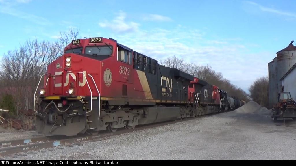 CN A43171 making a rare Eldorado sub reroute